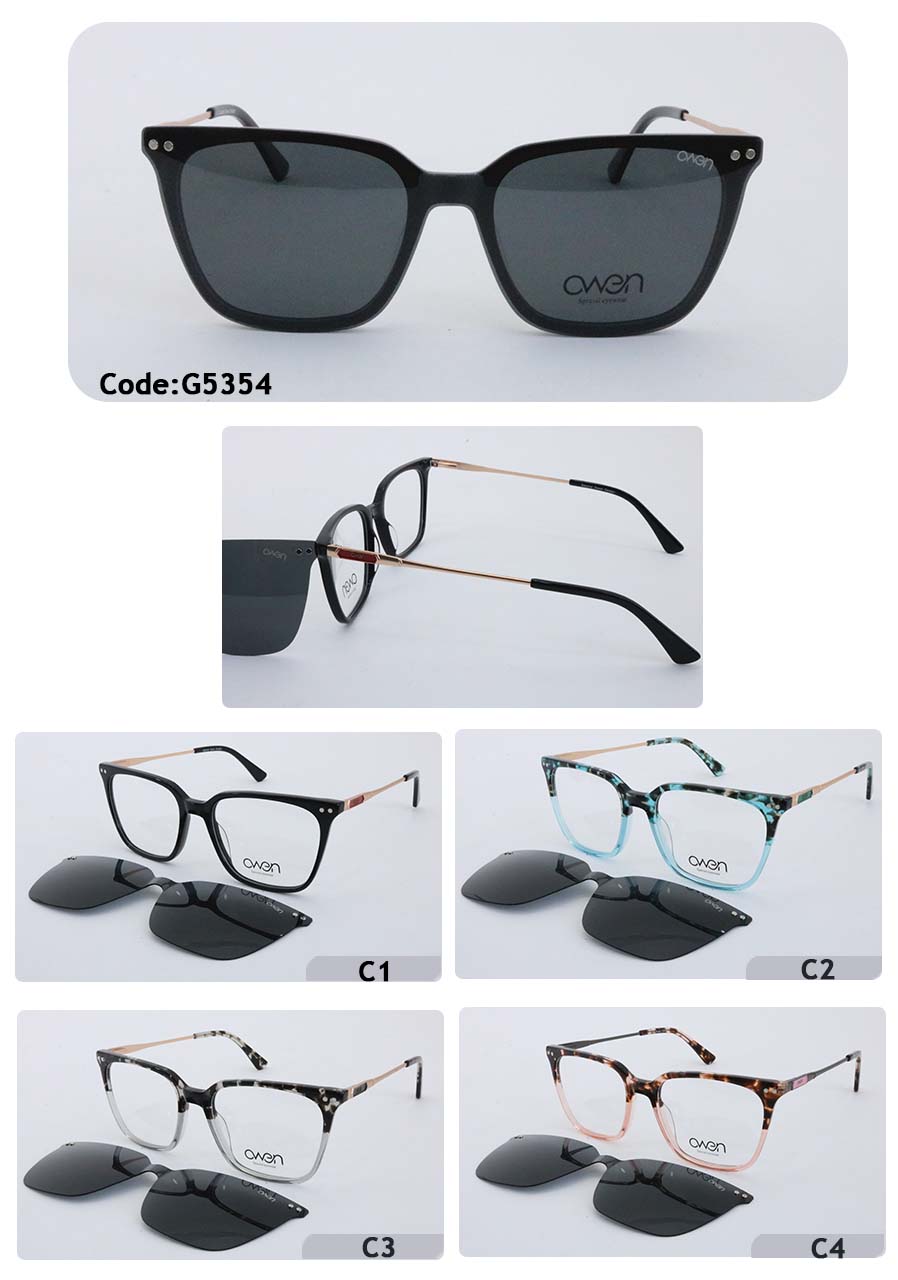 Acetate coated glasses G5354